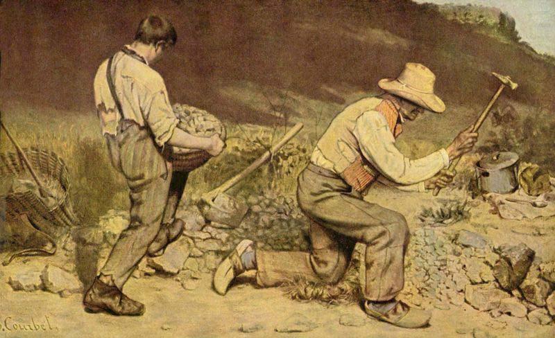 Gustave Courbet Stone Breakers china oil painting image